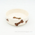 Custom Ceramic Animal Dog Food Bowl for Dogs